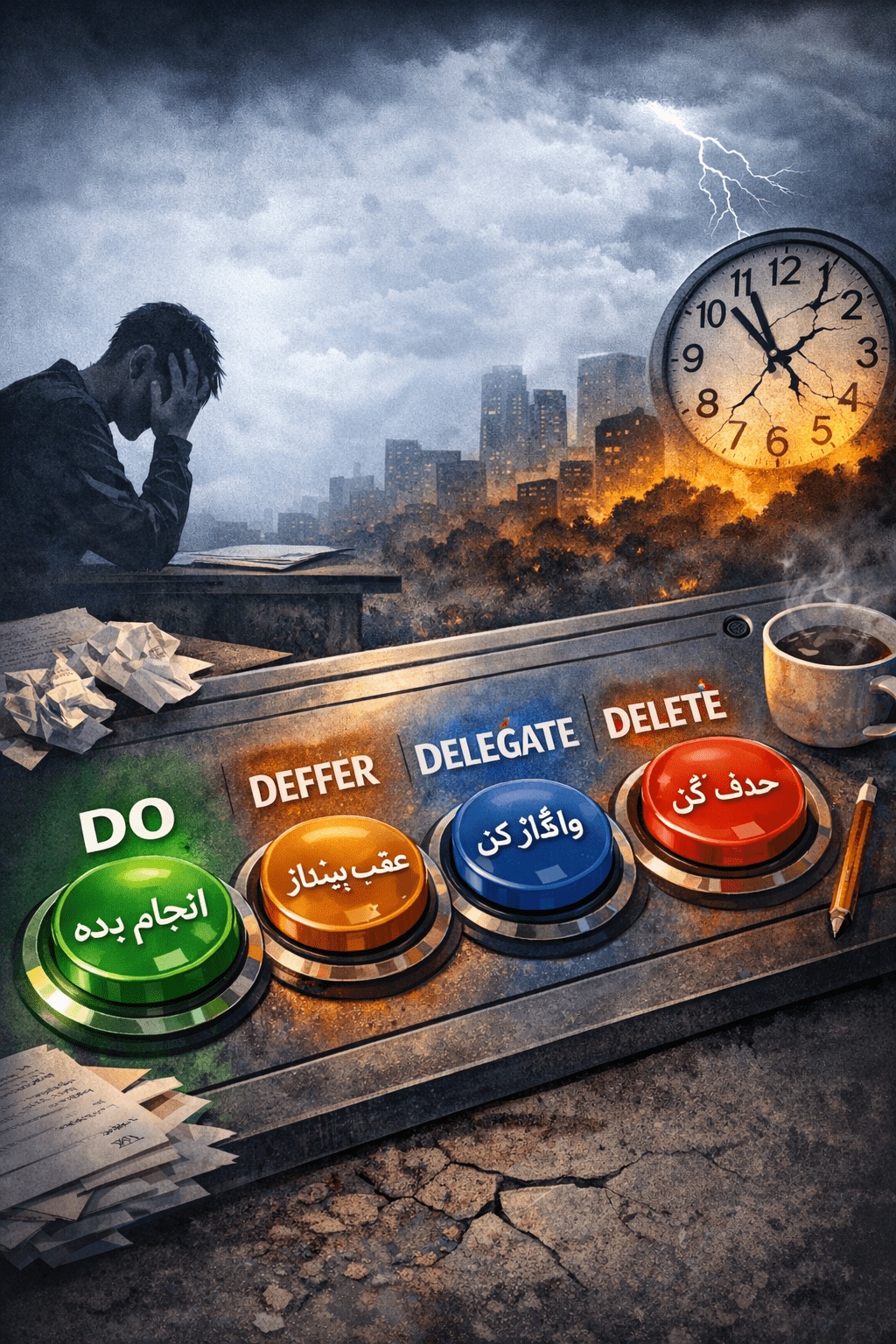 استفاده از راهبرد 4D در بحران و موانع روانشناختی آن